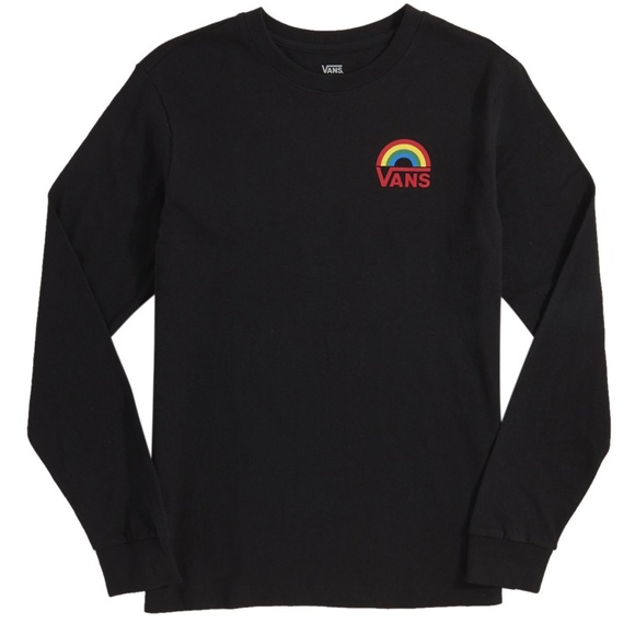 rainbow vans shirt